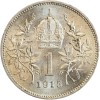 1 Couronne François Joseph Ier Tête Nue - Autriche Argent