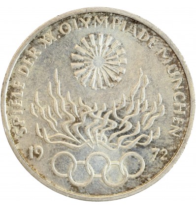 10 Marks Flamme - Allemagne Argent