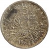 5 Francs Semeuse Argent