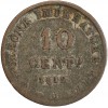 10 Centesimi Napoléon Impérator - Italie - Occupation Française