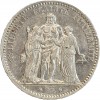 5 Francs Hercule Troisième République