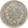 5 Francs Hercule Troisième République