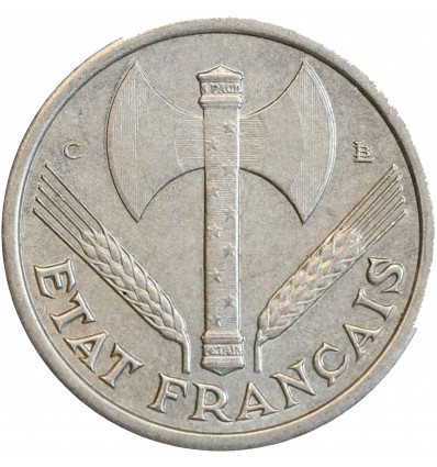 1 Franc Bazor Aluminium Etat Français