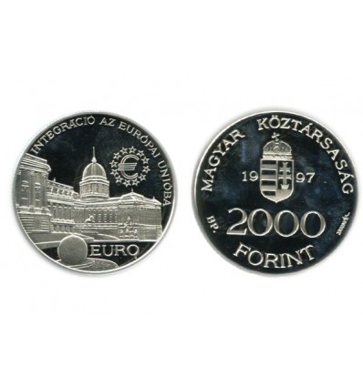 2000 Forint Hongrie Argent