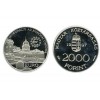 2000 Forint Hongrie Argent