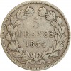5 Francs Louis-Philippe Ier Tête Laurée Tranche En Relief