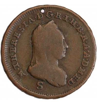 1 Soldo Marie Thérèse - Italie - Occupation Autrichienne