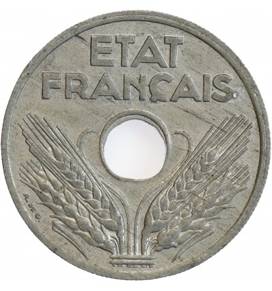 20 Centimes Etat Français - Type "VINGT"