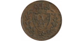 1 Centesimo Charles Félix "P" - Italie - Sardaigne