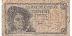 Avers : portrait à gauche de Juan Sebastian El Cano à gauche