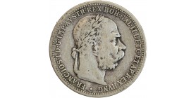 Avers : portrait à droite de François Joseph Ier