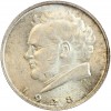Revers : portrait à gauche de Franz Schubert