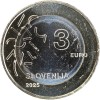 3 Euros Slovénie 2025 - Nova Gorica