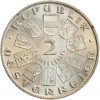 2 Schilling mort du Dr Ignaz Seipel - Autriche Argent