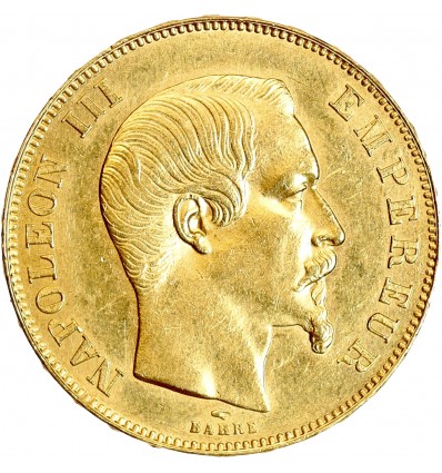 50 Francs Napoléon III Tête Nue