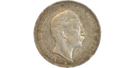 Avers : portrait à droite de Guillaume II de Prusse