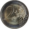 2 Euros Colorisée - Le Pape Léon