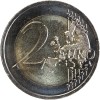 2 Euros Colorisée - Le Pape Léon