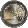 2 Euros Colorisée - Le Pape Léon