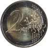 2 Euros Colorisée - Le Pape Léon