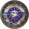 2 Euros Colorisée - Lettonie Le Tournesol