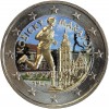 2 Euros Colorisée - Slovaquie Le Marathon