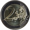 2 Euros Colorisée - Belgique - La Loterie Nationale