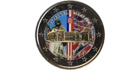 2 Euros Colorisée - Croatie - Château de Varazdin