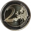 2 Euros Colorisée - Croatie - Château de Varazdin