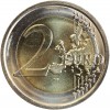 2 Euros Colorisée - ASSE 1976