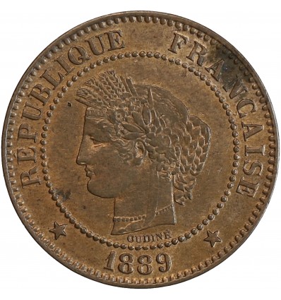 2 Centimes Cérès Troisième République