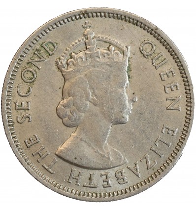 20 Cents Elisabeth II - Malaya et Nord Bornéo Britanique