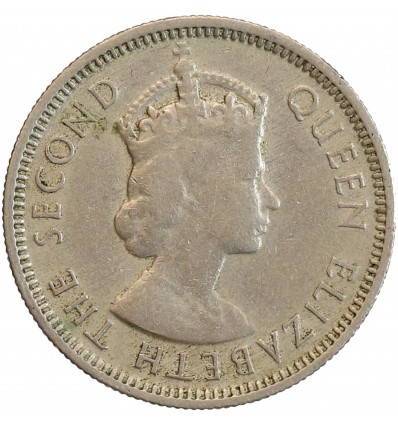 10 Cents Elisabeth II - Malaya et Nord Bornéo Britanique