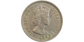 10 Cents Elisabeth II - Malaya et Nord Bornéo Britanique