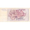 Revers : roses au centre