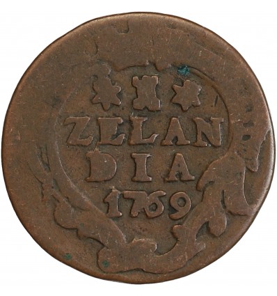 1 Duit - Pays-Bas - Zélande