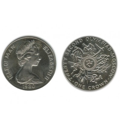 1 Couronne Ile de Man Argent