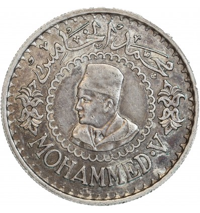500 Francs Mohammed V - Maroc Argent