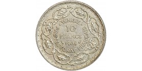 10 Francs Tunisie Argent