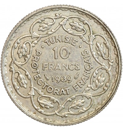 10 Francs Tunisie Argent