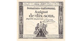 Dix Sous France L'An Ier de la République