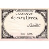 5 Livres France 1793 Ass.46a