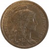 Avers : buste de la Liberté à droite, coiffée du bonnet phrygien