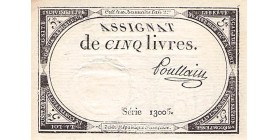 5 Livres France 1793 Ass.46a - P.A76