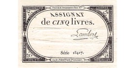 5 Livres France 1793 Ass.46a