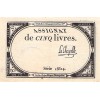 5 Livres France 1793 Ass.46a