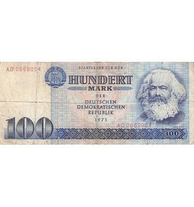 Avers : tête de Karl Marx à droite