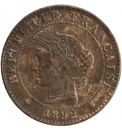 1 Centime Cérès 1892 Troisième République
