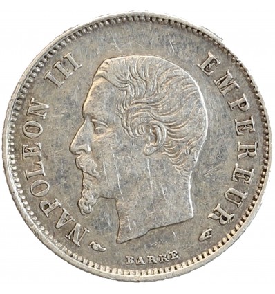 20 Centimes 1854 Napoléon III Tête Nue