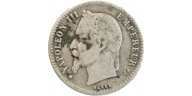 50 Centimes 1867 Napoléon III Tête Laurée